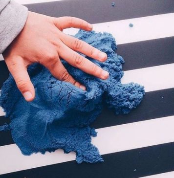 Stimuler sanserne med magisk sand Magisk sand